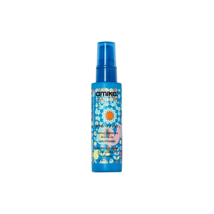 Amika Hydro Rush Intense Moisture Leave-In Conditioner Spray for Frizz Reduction