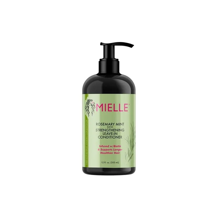 Mielle Organics Rosemary Mint Strengthening Leave-In Conditioner for Dry and Frizzy Hair