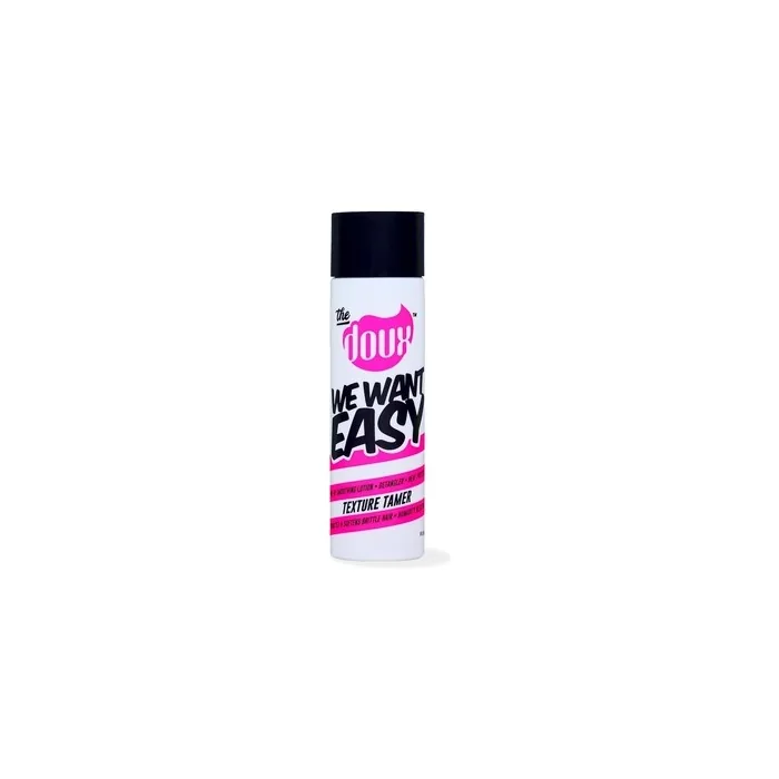The Doux WE WANT EASY Texture Tamer Leave In Conditioner Curly Hair Cream Hydrate Detangle and Tame Frizz