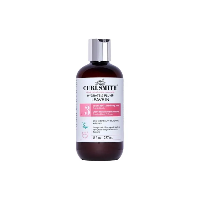 Curlsmith Hydrate & Plump Leave-In Hair Conditioner Volumizing and Nourishing