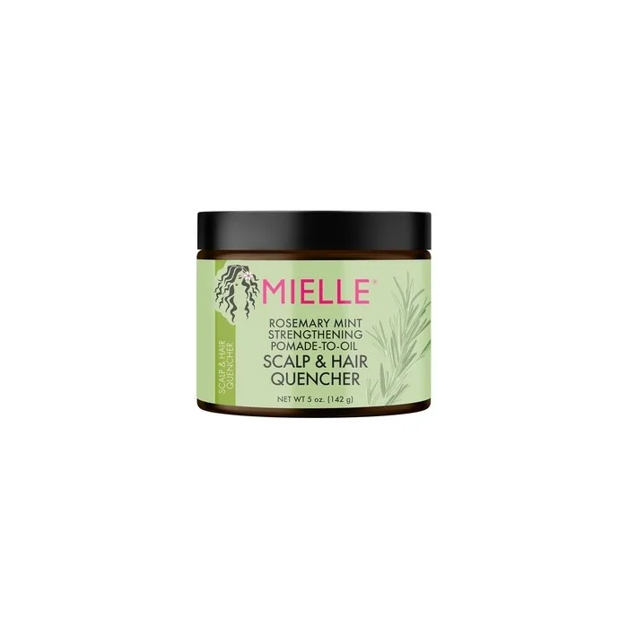 Mielle Organics Rosemary Mint Strengthening Pomadetooil Scalp & Hair Quencher 5 Ounces