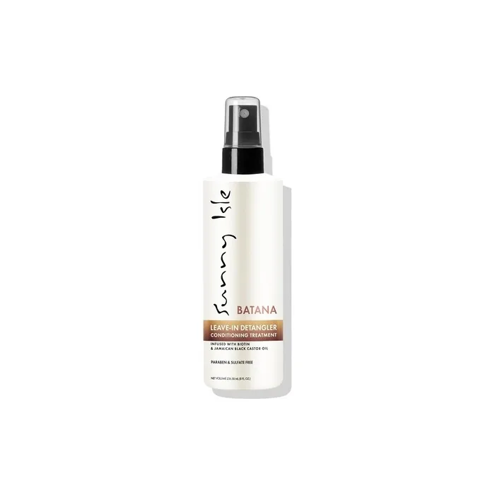 Sunny Isle Batana Leave-In Detangler Conditioner 8oz Infused with Biotin