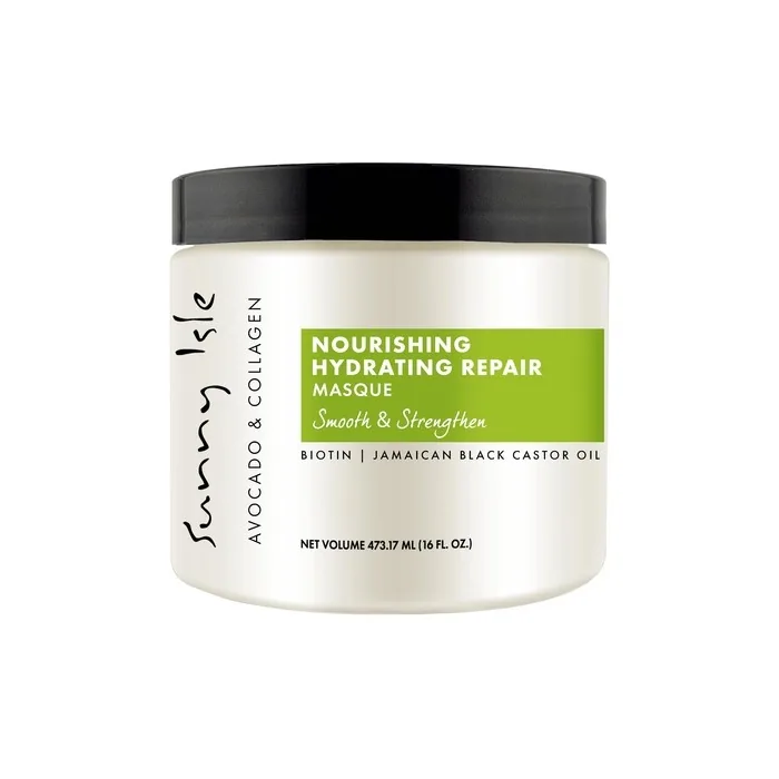 Sunny Isle Avocado and Collagen Nourishing Hydrating Intensive Repair Hair Treatment