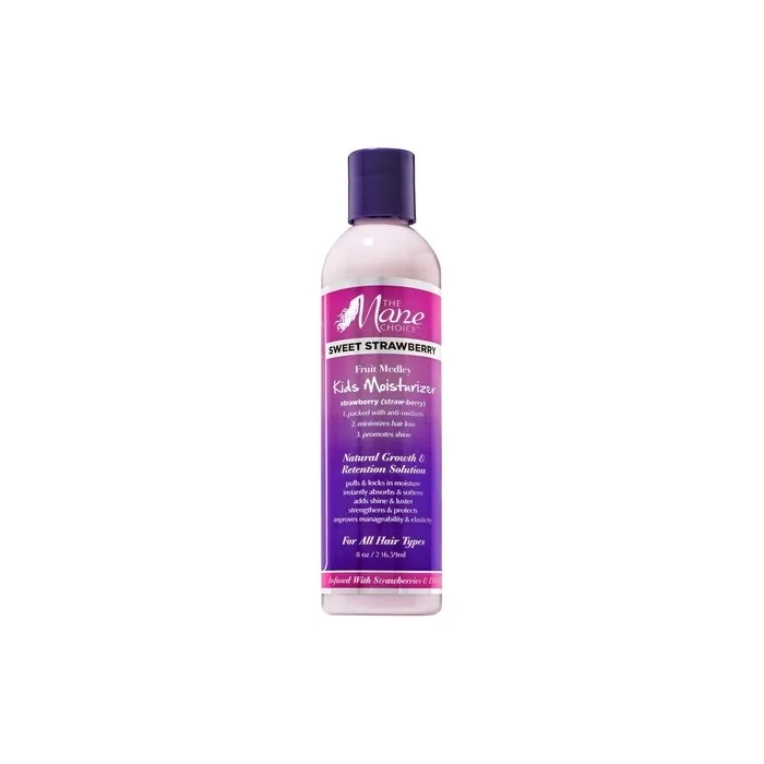 The Mane Choice Sweet Strawberry Fruit Medley Kids Moisturizer 8 Ounces 236 Milliliters