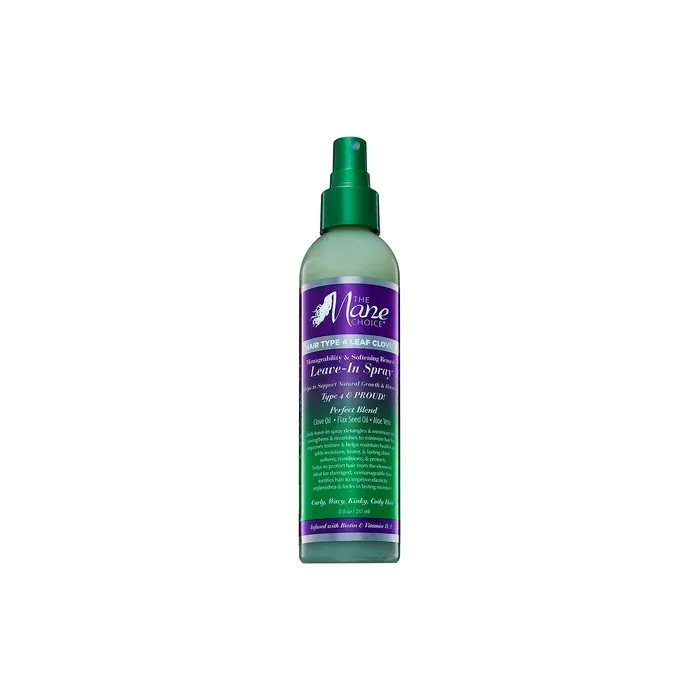 The Mane Choice Hair Type 4 Leaf Clover Manageability and Softening Leave-In Spray 8 fl. oz.