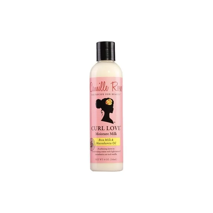 Camille Rose Curl Love Moisture Milk 240ml Softening Leave-In Conditioner Macadamia Nut and Vanilla