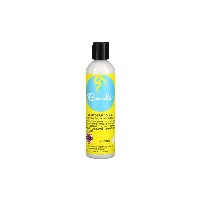 Curls Blueberry Bliss Reparative Hair Wash And Leave In Conditioner 8 Ounces Each