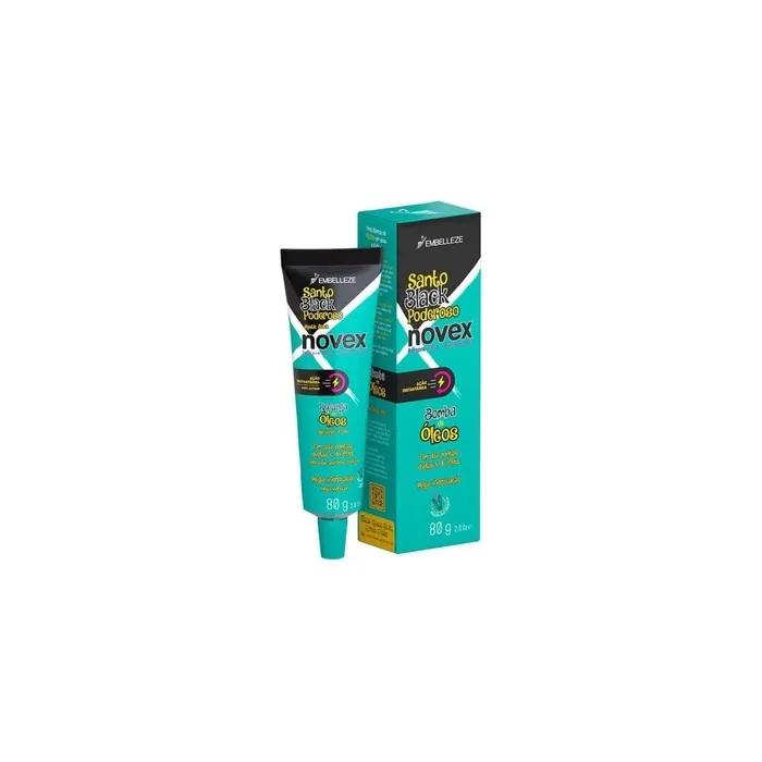 Novex Santo Black Powerful Refill 80g By Novex
