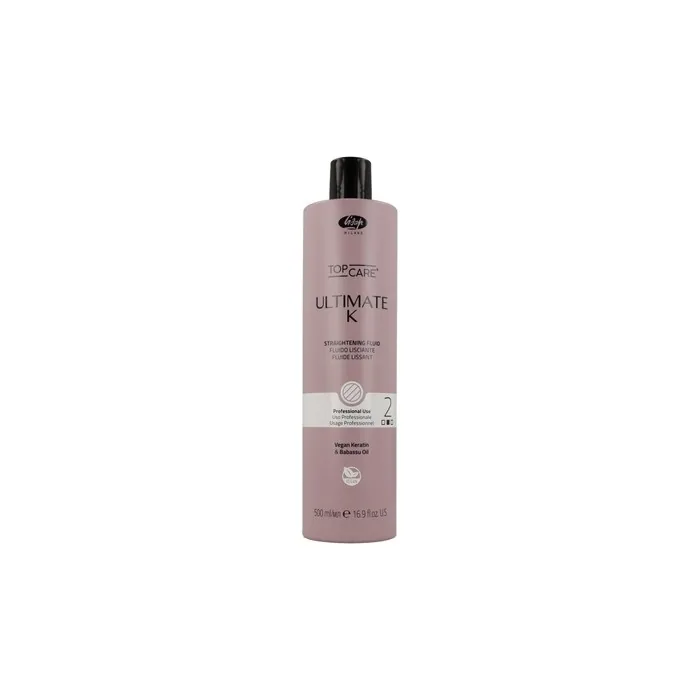 Lisap Ultimate K Fluid Treatment Straightening System Step 2 500 Milliliters