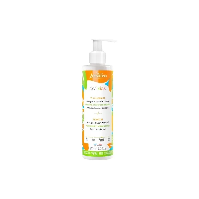 Activilong Actikids Ti Milkshake Leavein Conditioner Mango And Sweet Almond