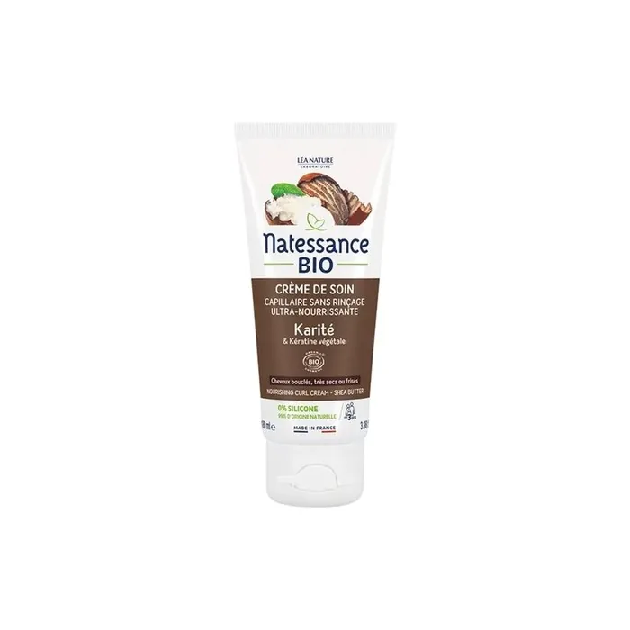 Natessance Organic Shea Butter Hair Care Cream 100ml