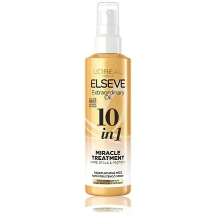 L'Oral Paris Leavein Care Elseve 10 In 1 Extraordinary Oil Miracle Treatment 150 Ml