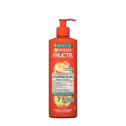 Garnier Fructis Keratin 10in1 Leavein Cream 400ml