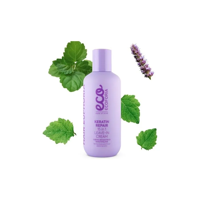 Ecoforia Keratin Repair Leavein Cream 15 In 1 200ml