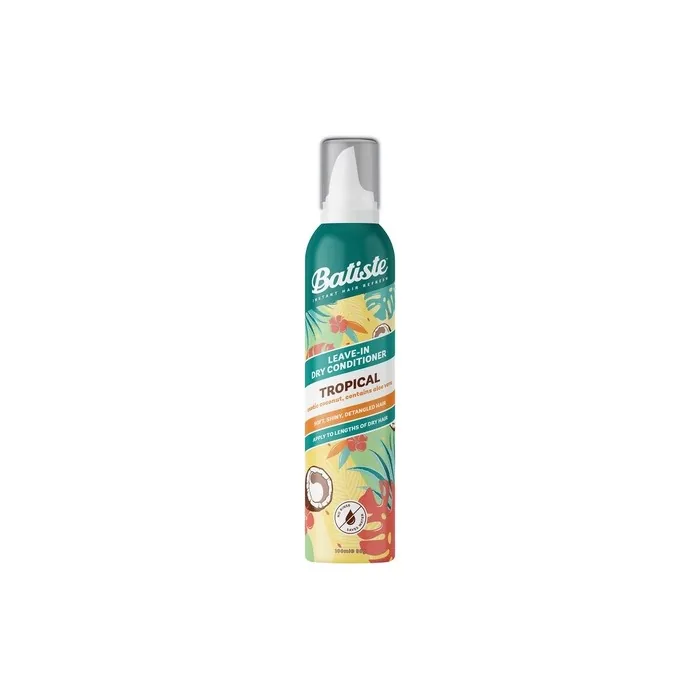 Batiste Dry Leave In Conditioner Tropical 100ml Hair Foam Exotic Coconut Fragrance With Aloe Vera