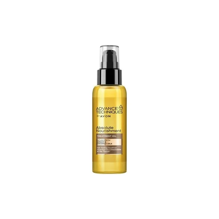 Avon Hair Treatment with Argan and Coconut Oil 100ml Spray Absolute Nourishment Moisturizing Care Shine