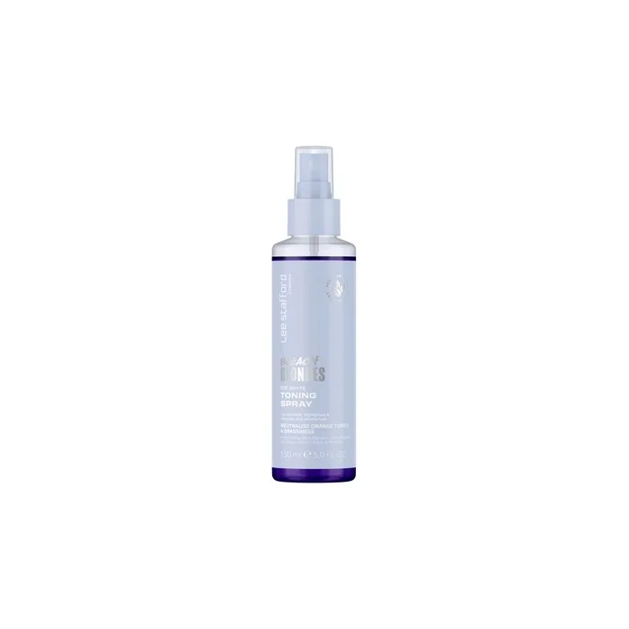 Lee Stafford Bleach Blondes Ice White Tone Correcting Conditioning Spray 150 Ml