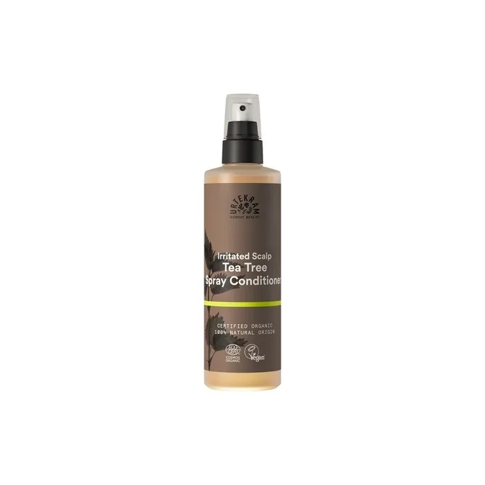 Urtekram Tea Tree Spray Conditioner Leave In Natural Refreshing Formula for Hair Scalp 250ml