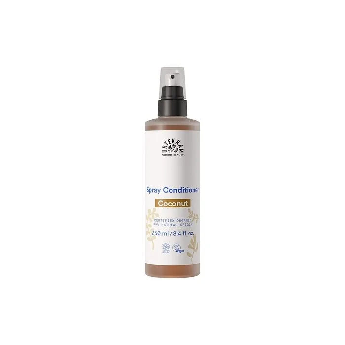 Urtekram Coconut Leave-In Bio Spray Conditioner for Normal Hair 250ml