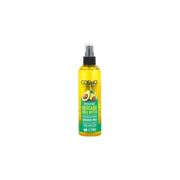 Refresher Spray Avocado & Shea Butter 250ml Instant Hydration Frizz Control