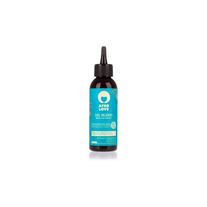 Afro Love Oil Blend Leave-In for Curly Hair Conditions Moisturizes and Protects Curls Parabens-Free Cruelty-Free