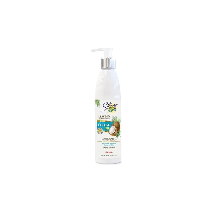 Silicon Mix Coconut Oil Nourishing Leave-In Conditioner Moisturizing with Cocoa and Shea Butter 8.5 oz