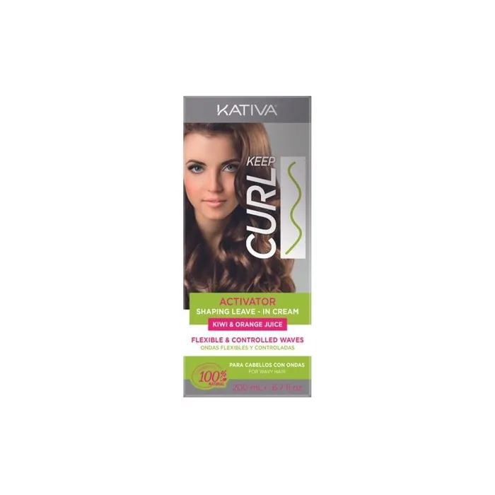 Kativa Keep Curl Activator Leave In Cream 200ml