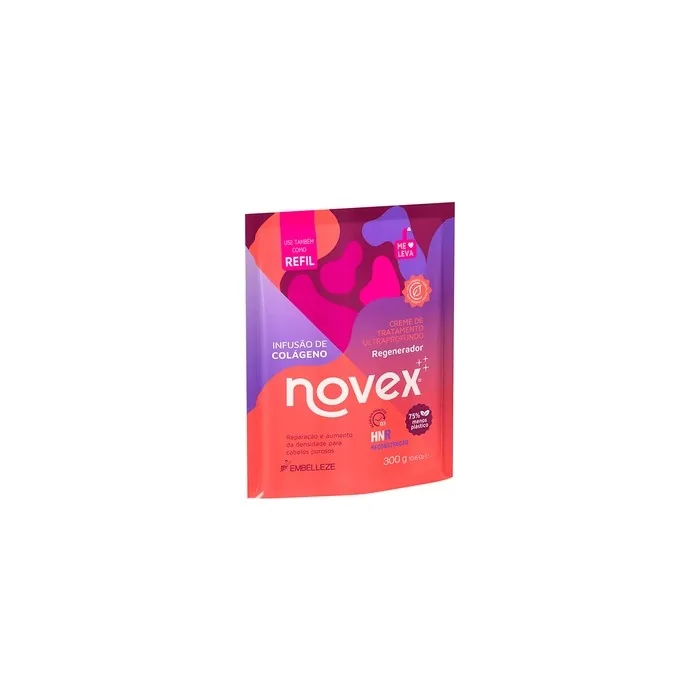 Novex Collagen Infusion Treatment Cream 300g Recharge - Professional Hair Care