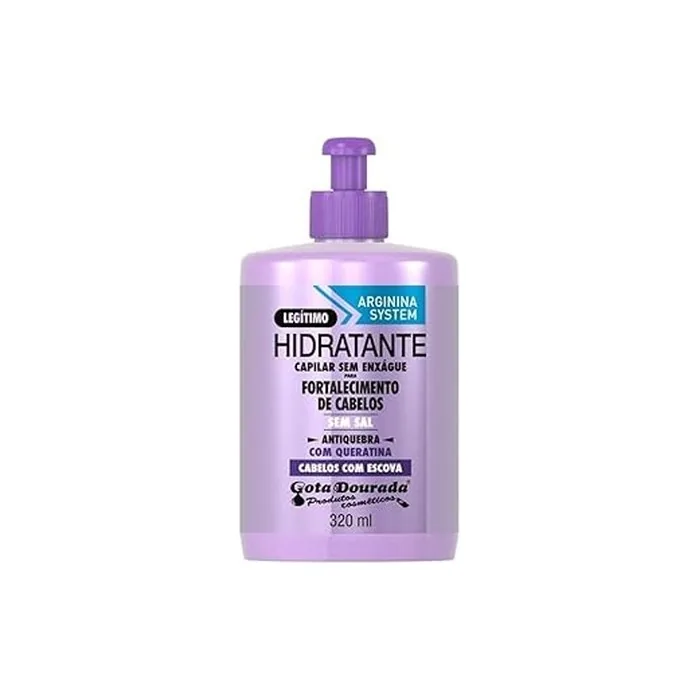 Gota Dourada Legitimo Hair Moisturizer For Strengthening With Keratin