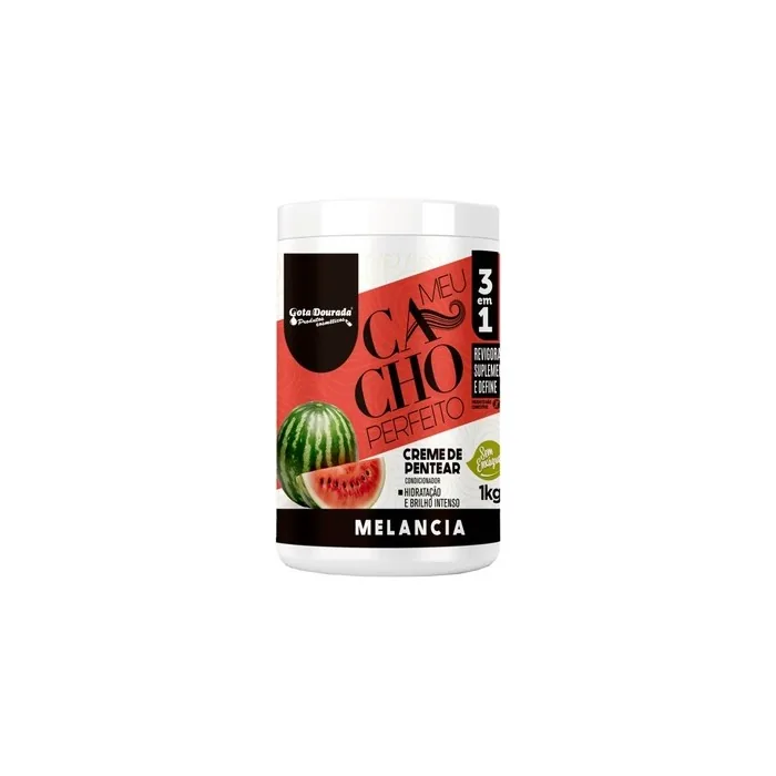 Gota Dourada My Perfect Curl Watermelon Leave-In Cream 1kg