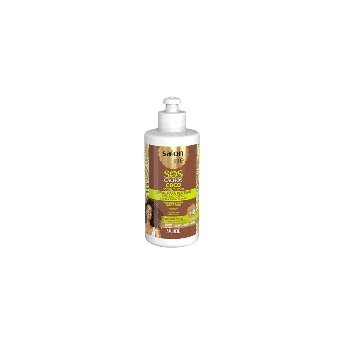 Salon Line Sos Leavein Cream Coconut Deep Treatment 300ml