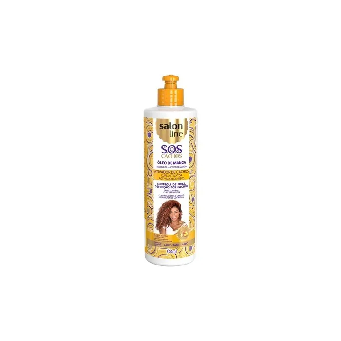 Salon Line Sos Curl Activator Mango Oil Traditional Bottle 500ml