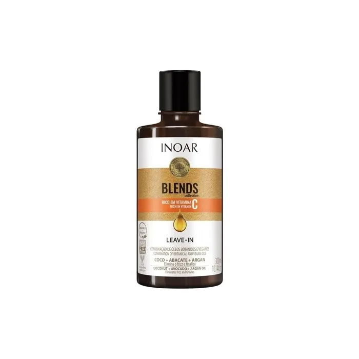Inoar Leavein Blends Vitamin C 300ml Nourishing Hair Treatment