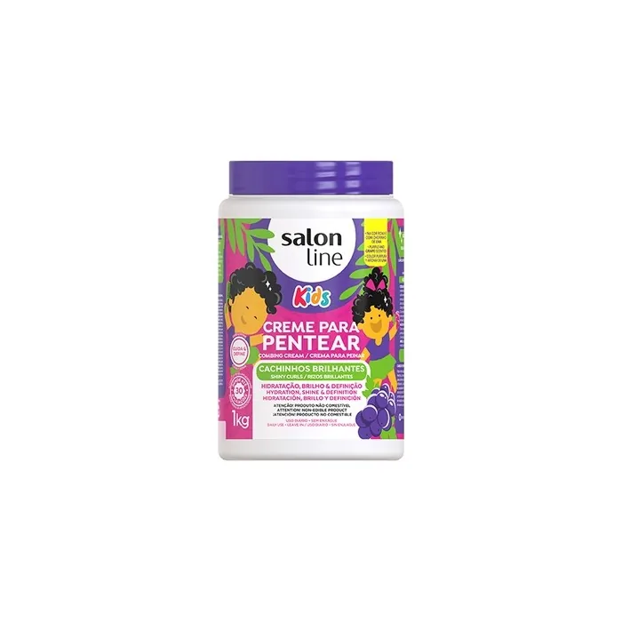 Salon Line Kids Leavein Cream Grape Brilliant Curls 1kg