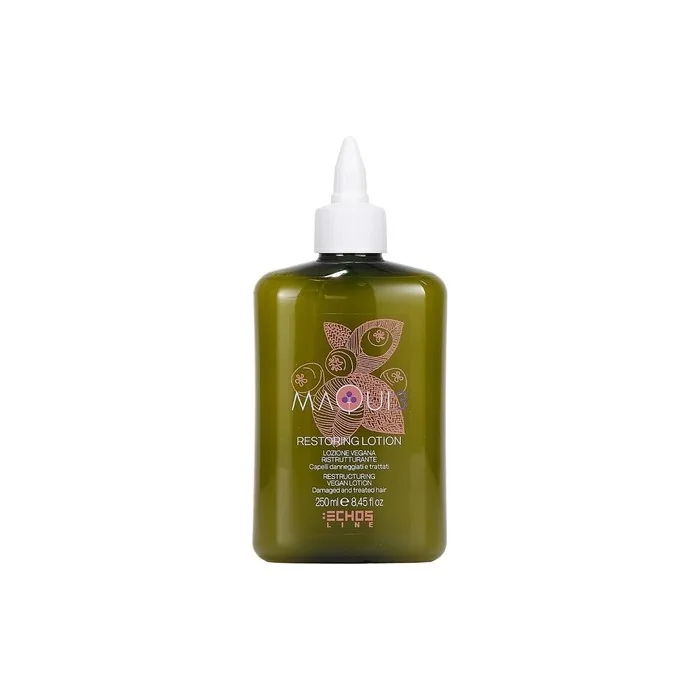Echosline Maqui 3 Restoring Lotion Vegan Restructuring Lotion for Damaged Hair 250ml