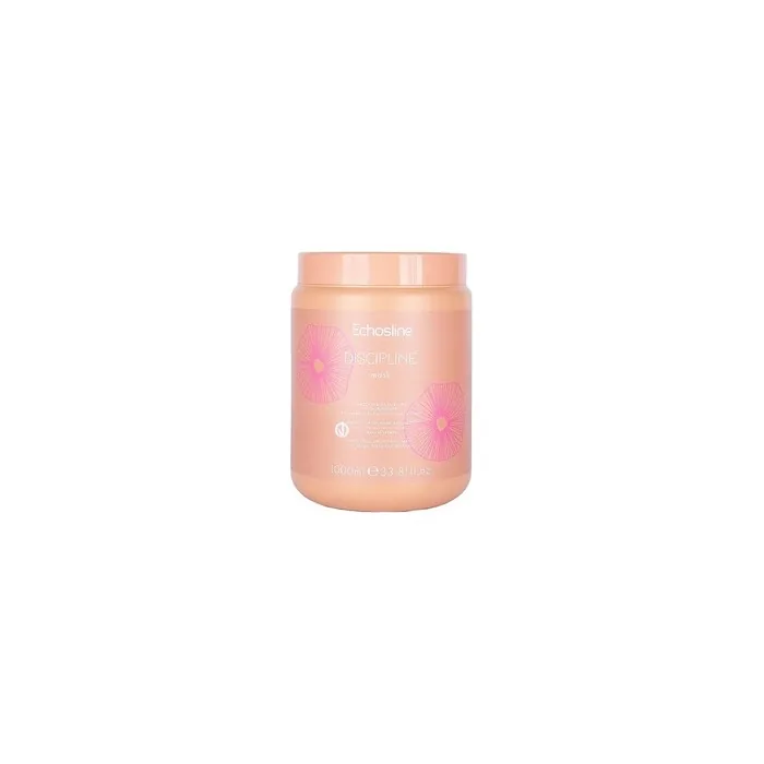 Echosline Discipline Vegan Leave-In Mask Taming Formula for Unruly Hair 1000ml 33.8 fl.oz.