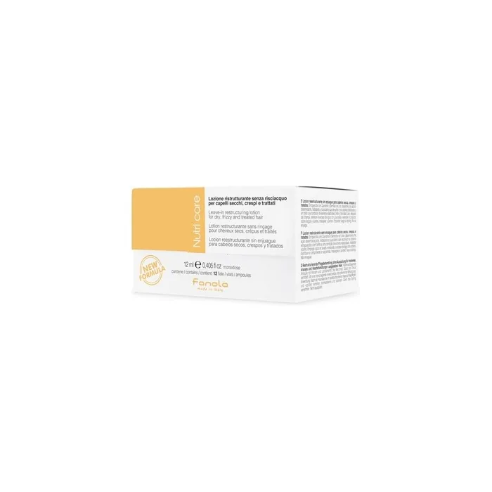 Fanola Nourishing Leave-In Restructuring Lotion - 12x12ml