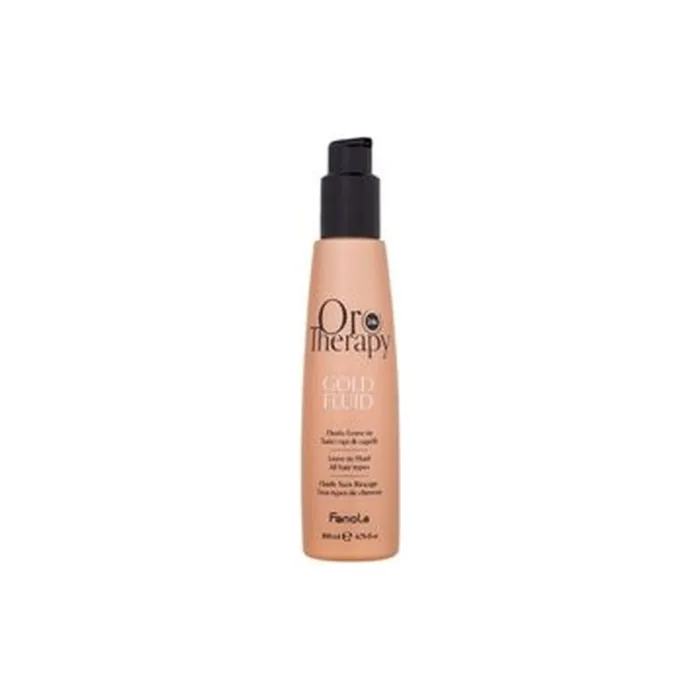 Fanola Oro Therapy 24k Gold Fluid Leavein Fluid For Easy Hair Styling