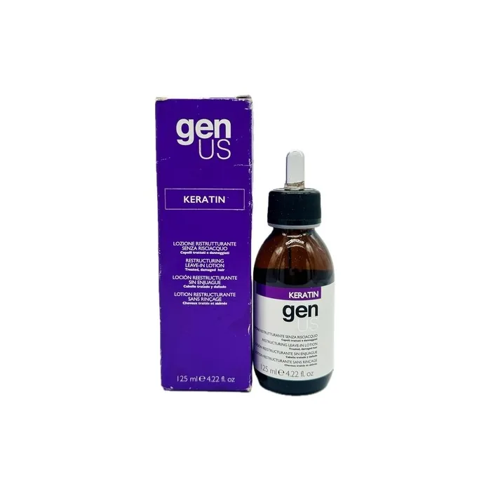 Keratin Restructuring Leave-In Lotion for Treated and Damaged Hair