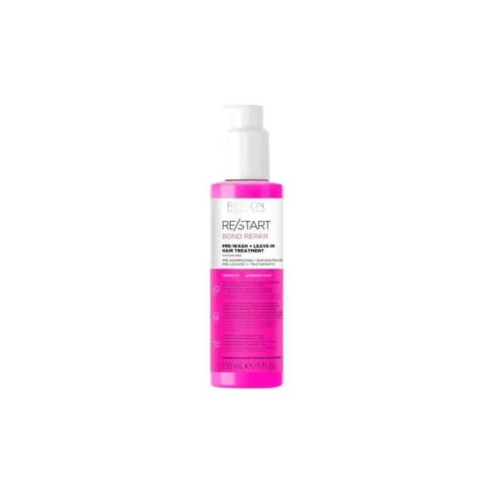 Revlon Restart Bond Repair Prewash Leavein Hair Treatment 150ml