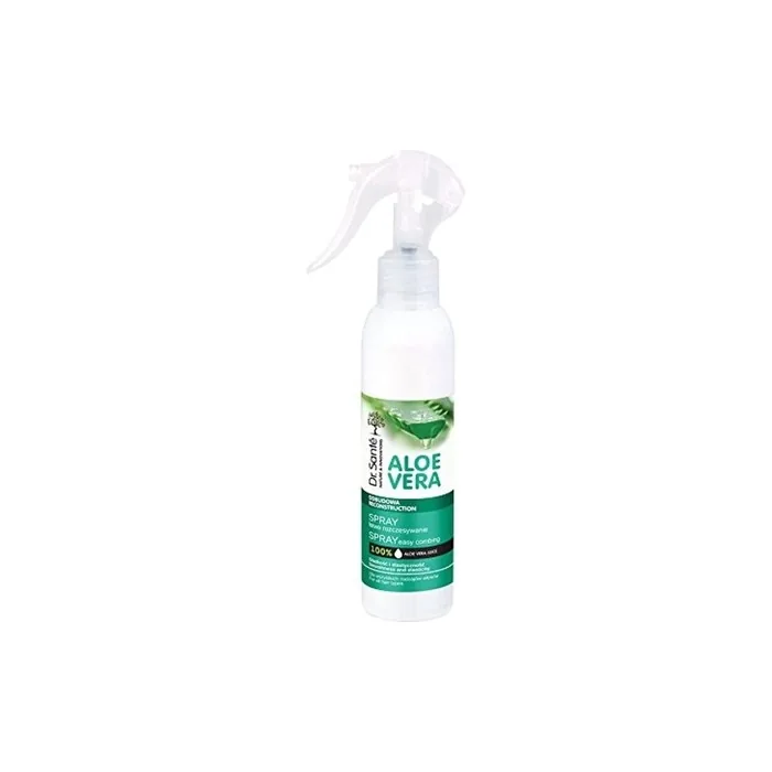 Dr. Sante Aloe Vera Easy Comb Spray for All Hair Types with Rice Oil and Camellia 200g