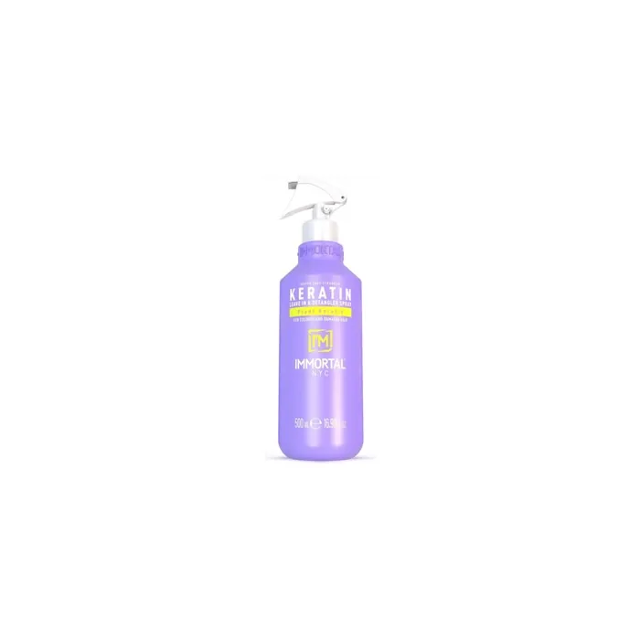Immortal NYC Keratin Leave-In Conditioner and Detangler Spray 500ml