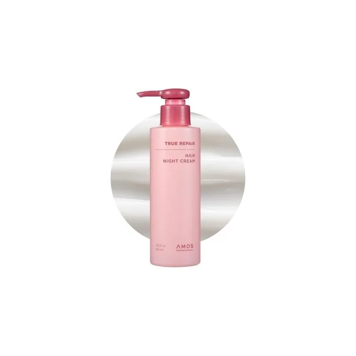 Amos Professional True Repair Hair Night Cream L Overnight Leave-In