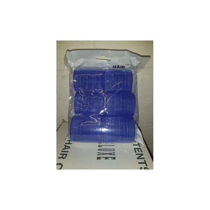 Xanitalia - Self-Adhesive Rollers - 51mm - Blue - 6pcs