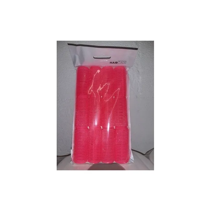 Xanitalia - Adhesive Rollers - 25mm - Pink - 12pcs