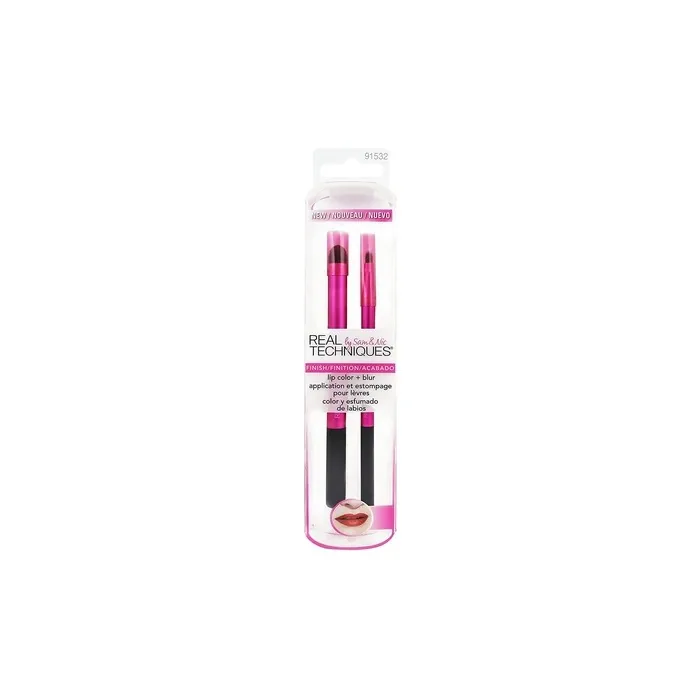 REAL TECHNIQUES Lip and Blurring Brush - Pack of 2