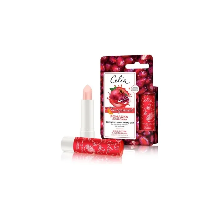 Celia Lip Balm Pomegranate - Nourishing Lip Care