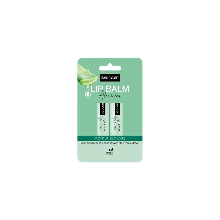 Sence Aloe Vera Lip Care with Vitamin A and Vitamin C Vegan Skincare