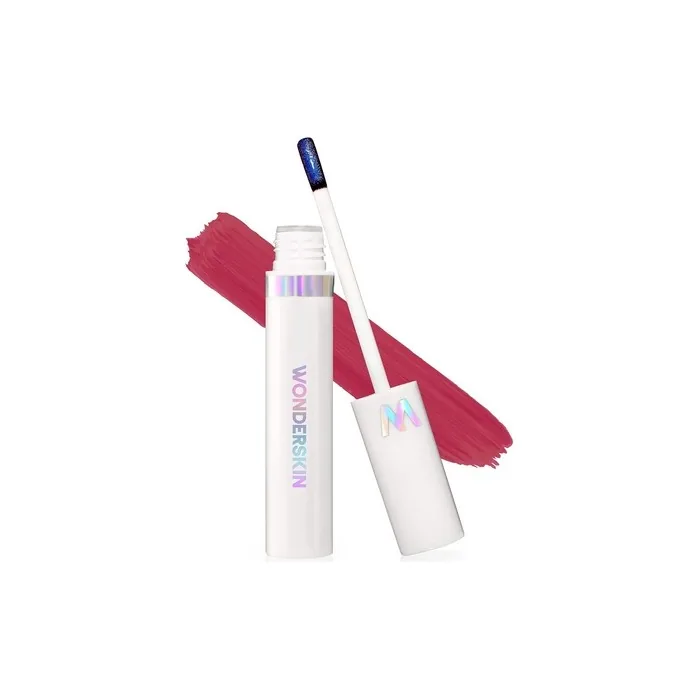 Wonderskin Wonder Blading Lip Masque Pink Lip Stain Long Lasting Lip Stain Transfer Proof Pink Lip Tint Charming Masque Stain & Go