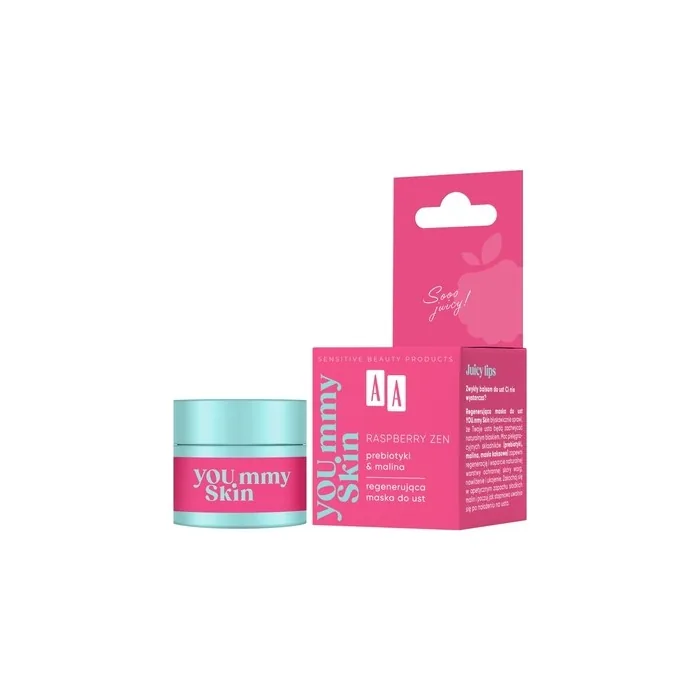 Aayoummy Skin Regenerating Lip Mask Raspberry Zen 10g